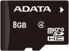 MicroSD Карта памяти 8GB A-DATA Class 4 без адаптера (PC) 