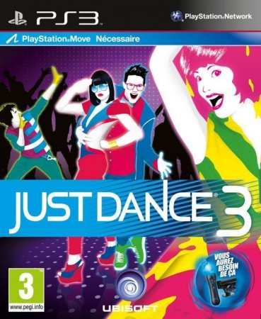   Just Dance 3 c  PlayStation Move (PS3)  Sony Playstation 3
