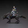 Набор из двух фигурок JoyToy: Кавалерия Громовых Волков Фроде 1:18 (Thunderwolf Cavalry Frode 1:18) Вархаммер 40K Космические Волки (Warhammer 40K Space Wolves) (JT3099) 33 см Персонажи игр