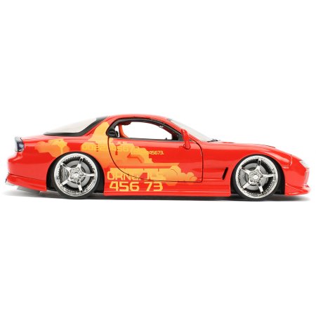   Jada Toys: 1993  -7 3-  (1993 Mazda RX-7 FD3S-Wide Body 1:24)  (The Fast and the Furious) (30747) 20 