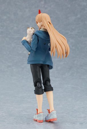 Подвижная фигурка Bandai Max Factory Figma: Пауэр (Power) Человек-бензопила (Chainsaw Man) (4545784068687) 15 см 