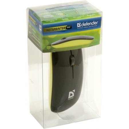 Мышь DEFENDER NetSprinter 440, мини, белая/розовая (PC) 