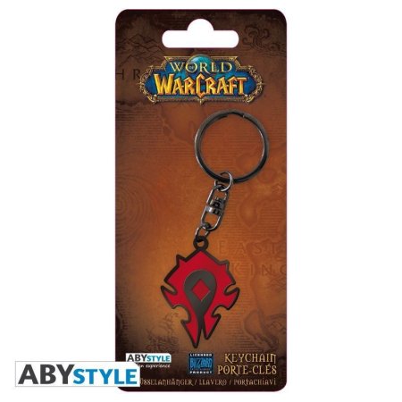  Брелок ABYstyle: Орда (Horde) Вселенная Варкрафт (World of Warcraft) (ABYKEY197) 3,8 см