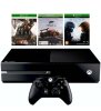 Игровая приставка Microsoft Xbox One 500Gb Rus Черная + Ryse: Son of Rome Legendary Edition + Forza 5 + Halo 5