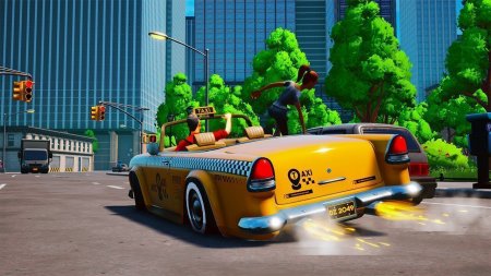 игра Taxi Chaos Русская Версия (Switch) для Nintendo Switch