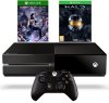 Игровая приставка Microsoft Xbox One 500Gb Rus Черная + Halo: The Master Chief Collection + Saints Row 4 (IV): Re-Elected
