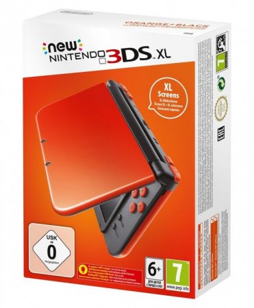     New Nintendo 3DS XL (Orange-Black) Nintendo 3DS