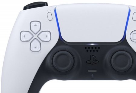 Геймпад беспроводной Sony DualSense Wireless Controller White (Белый) Оригинал (PS5) USED Б/У