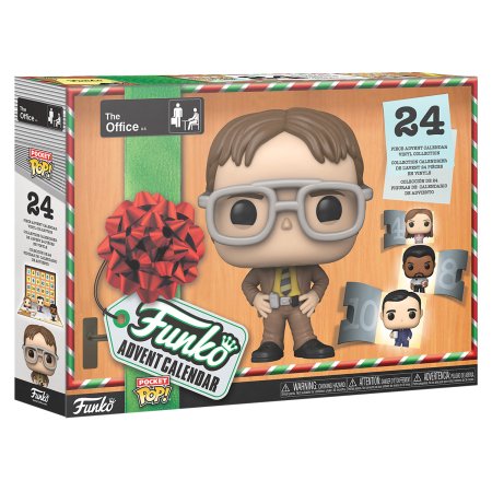 фигурки Набор фигурок Funko Vinyl Figure: 24 Фигурки Оффис (The Office (Pkt POP)) Рождественский календарь (Advent Calendar) (50816) 4,5 см