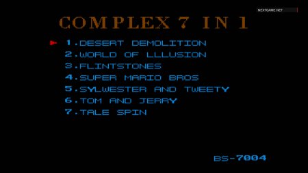   7  1 BS-7004 Desert Demolition / World of Illusion/ Tale Spin   (16 bit) 