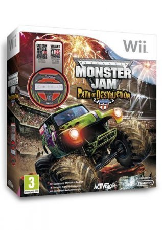   Monster Jam: Path of Destruction ( + ) (Wii/WiiU)  Nintendo Wii 