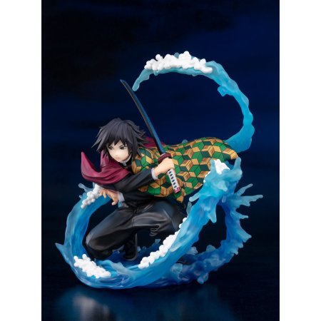 Фигурка Bandai Tamashii Nations Figuarts ZERO: Гию Томиока Водное дыхание (Giyu Tomioka Water Breathing) Клинок, Рассекающий Демонов (Demon Slayer) (608956) 17 см 