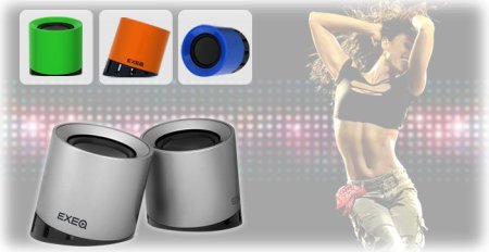 Акустическая система Exeq SPK-2107 Синяя для Sony PlayStation Vita