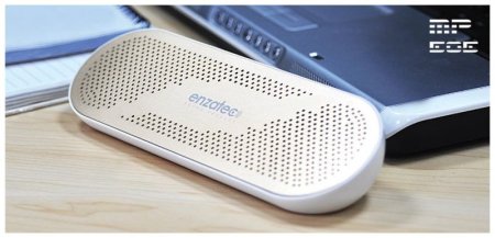Колонки-плеер ENZATEC MP505, красные, SD/USB (PC) 