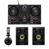 Набор Hercules DJ Learning Kit (DJ Контроллер-пульт + Колонки + Наушники) 