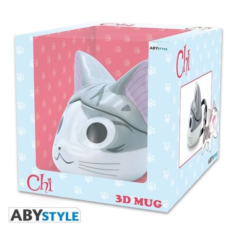  Кружка 3D ABYstyle: Кошка Ци (Chi) (ABYMUG661) 350 мл