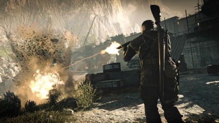 Игра Sniper Elite 4 Русская Версия (PS4) USED Б/У Playstation 4