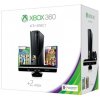 Игровая приставка Microsoft Xbox 360 Slim E 4Gb Rus + Kinect Сенсор движений + Сборник Kinect Adventures 5 игр + Kinect Sports Ultimate