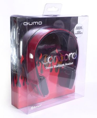 Гарнитура Bluetooth QUMO Concord чёрная (PC) 