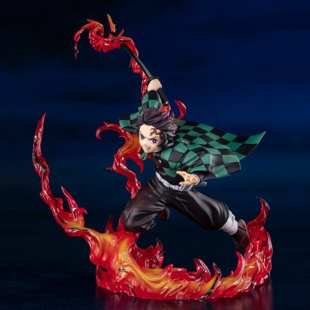 Bandai Tamashii Nations Figuarts ZERO: Тандзиро Камадо (Tanjiro Kamado) Клинок, рассекающий демонов (Demon Slayer) (615138) 15 см 