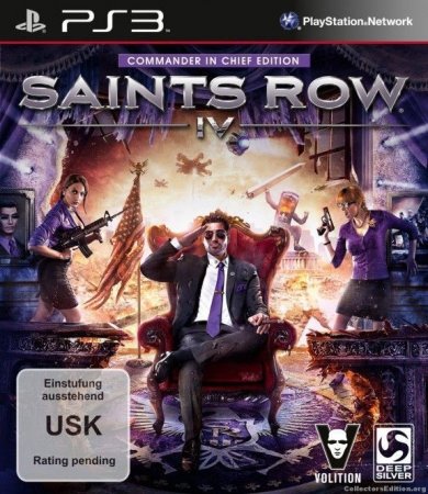   Saints Row 4 (IV) Commander In Chief Edition (PS3)  Sony Playstation 3