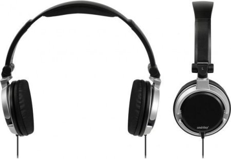 Наушники SmartBuy SBE-7600 Tour, чёрные/серебро (PC)