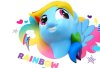  Светильник 3D 3DLightFX: Май Литл Пони: Рейнбоу Дэш (My Little Pony: Rainbow Dash)