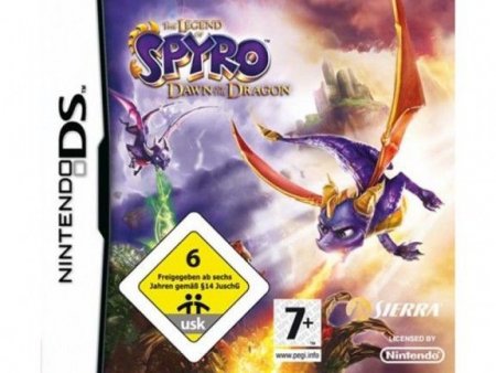  The Legend of Spyro: Dawn of the Dragon (  :  ) (DS)  Nintendo DS