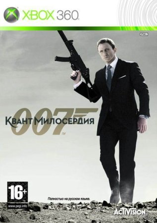 James Bond 007: Квант Милосердия (Quantum Of Solace) Русская Версия (Xbox 360) USED Б/У