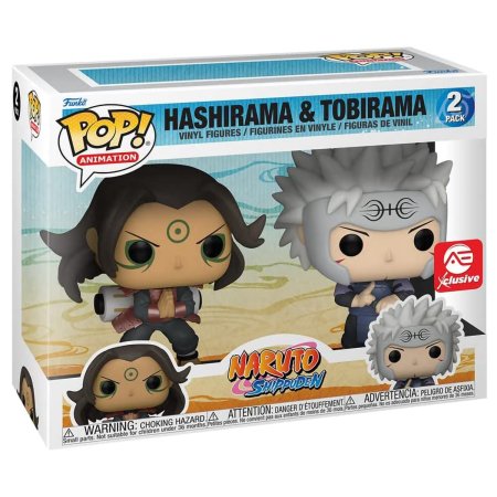 фигурки Набор из двух фигурок Funko POP! Animation: Хаширама Сенджу и Тобирама Сенджу (Hashirama & Tobirama (Exc) 2PK) Наруто: Ураганные хроники (Naruto Shippuden) (63137) 9,5 см