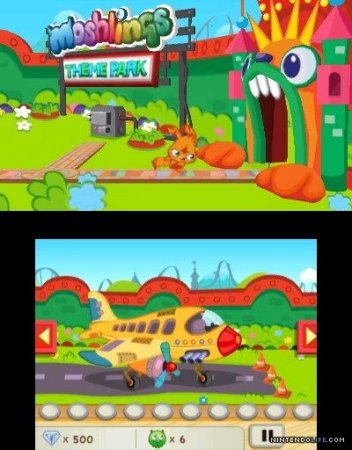   Moshi Monsters 2: Moshling Theme Park (Nintendo 3DS)  3DS