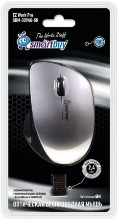 Мышь беспроводная Smartbuy 309AG, розовая (PC) 