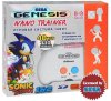 Игровая приставка 16 bit Sega Genesis Nano Trainer (40 в 1) + 40 встроенных игр + 1 беспроводной геймпад (Белая)