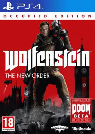  Wolfenstein: The New Order. Occupied Edition   (Special Edition)   (PS4) Playstation 4