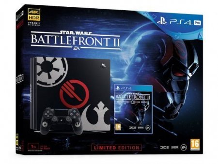   Sony PlayStation 4 Pro 1Tb Eur  Battlefront Star Wars Limited Edition 