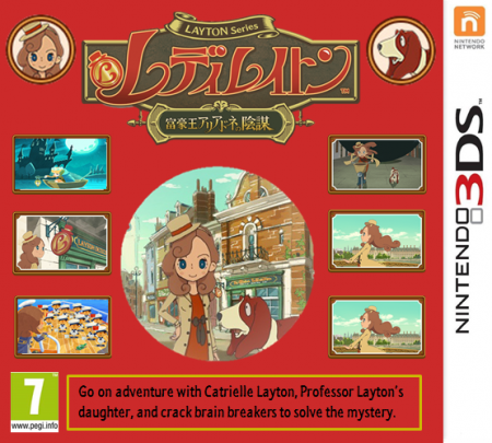   Lady Layton: The Millionaire Ariadones Conspiracy (Nintendo 3DS)  3DS