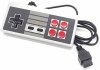 Геймпад проводной 8 bit Controller узкий разъем 9 Pin CoolBaby (Белый/Серый)