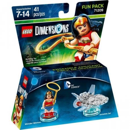 LEGO Dimensions Fun Pack DC Comics (Womder Woman, Invisible Jet) 