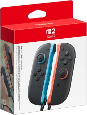 Набор из 2-х контроллеров Joy-Con 2 Светло-Синий/Светло-Красный (Light Blue/Light Red) Оригинал (Switch 2)