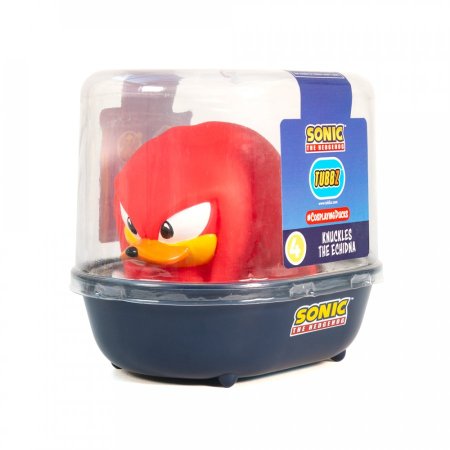 Фигурка-утка Numskull Tubbz: Наклз (Knuckles) Ёж Соник (Sonic the Hedgehog) 9 см Персонажи игр