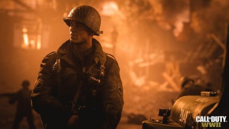 Игра Call of Duty: WWII (World War 2) (PS4) USED Б/У Playstation 4
