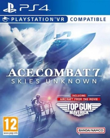  Ace Combat 7: Skies Unknown Top Gun Maverick Edition (  PS VR)   (PS4) Playstation 4