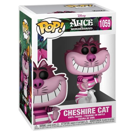 фигурки Фигурка Funko POP! Disney: Чеширский Кот Полупрозрачный (Cheshire Cat (TRL)) Алиса в стране чудес 70 лет (Alice in Wonderland 70th) ((1059) 55735) 9,5 см