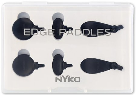 Набор лепестков для геймпада DualSense Edge NYKO (833154) (6 шт) (Black) Черный (PS5)