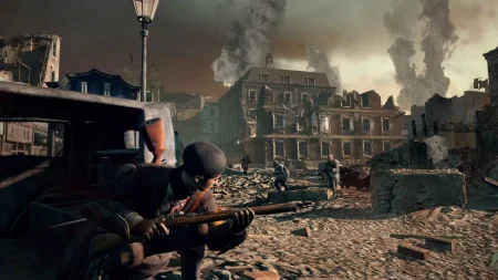 игра Sniper Elite V2 Remastered Русская Версия (Switch) USED Б/У для Nintendo Switch