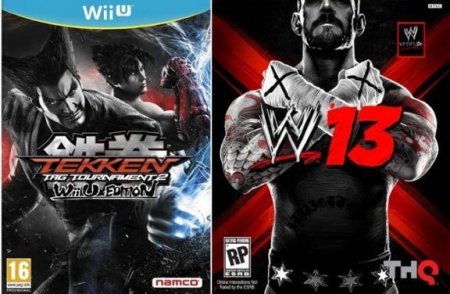  Tekken: Tag Tournament 2 + WWE 2013 EXPORT (Wii U)  Nintendo Wii U 