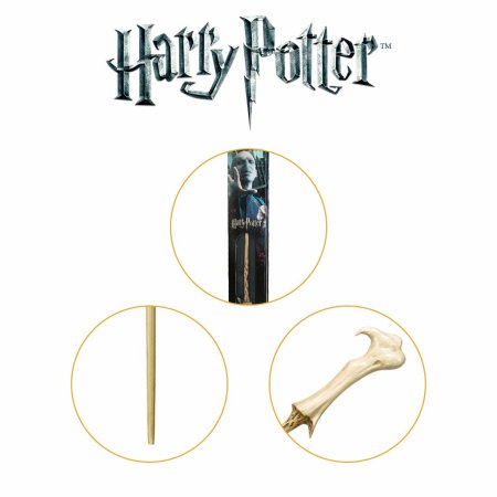  Волшебная палочка The Noble Collection: Лорд Волан-де-Морт (Lord Voldemort) Гарри Поттер (Harry Potter) (Коробка с окном) 37 см