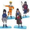 Набор из 4 фигурок Naruto, Sasuke, Itachi, Marada из аниме Naruto