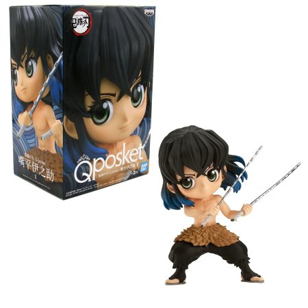 Фигурка Banpresto Q Posket: Иносукэ Хасибира 2 Вер. А (Inosuke Hashibira 2 (Ver.A)) Клинок, рассекающий демонов: Кимэцу но Яиба (Demon Slayer: Kimetsu no Yaiba) (290832) 14 см