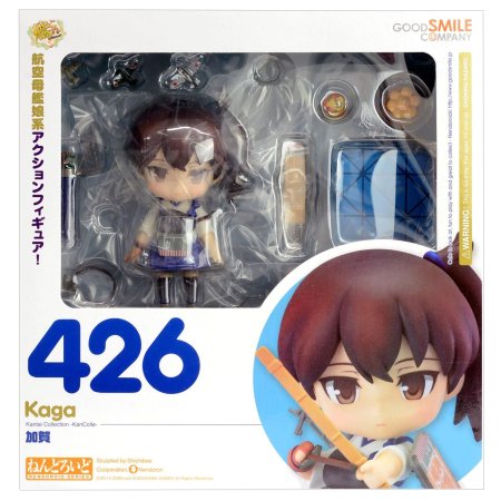 Фигурка Good Smile Company Nendoroid: Кага (Kaga) Флотская коллекция (Kantai Collection) (4571368443991) 10 см  